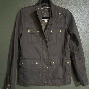J. Crew Women's Army Green Boyfriend Field Utility Jacket XS